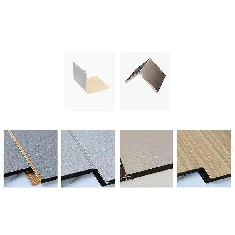 Magaan na PVC Carbon Crystal Sheet High-Density Anti-Scratch 5mm-8mm Makapal para sa Commercial Hotel Banyo Dekorasyon Fireproof B1 Grade Durable Wall Panel