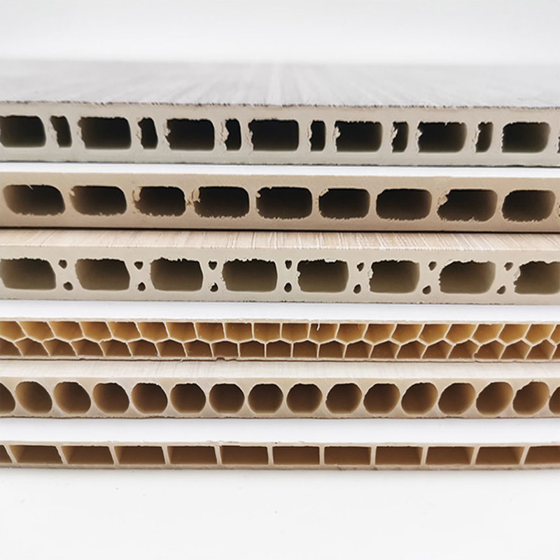 Modern Integrated Bamboo Wood Fiber PVC Wall Panel para sa TV Background Hard Package Wall Panel para sa Interior Ceiling para sa Paggamit ng Hotel