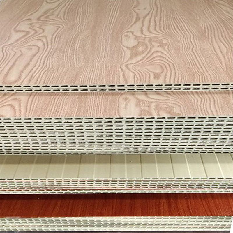 Modern Integrated Bamboo Wood Fiber PVC Wall Panel para sa TV Background Hard Package Wall Panel para sa Interior Ceiling para sa Paggamit ng Hotel