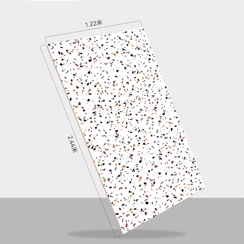 1220mm×2440mm Flexible PVC Plastic Alternative Marble SPC Wall Panel at Board Artipisyal na imitasyon ng Marble UV Coating PVC Marble Sheet