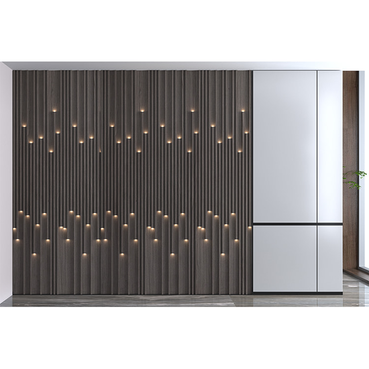 Starry Sky Grille Interior Wall Panels na May Led Light Modern Interior Luminous Grille Custom na Backdrop para sa Indoor Dekorasyon