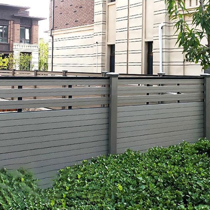 Co-extrusion Pandekorasyon na Bakod Screen na lumalaban sa panahon Wpc Composite Privacy Garden Fence Sun-proof Wear-resistant Anti- anay Madaling I-install