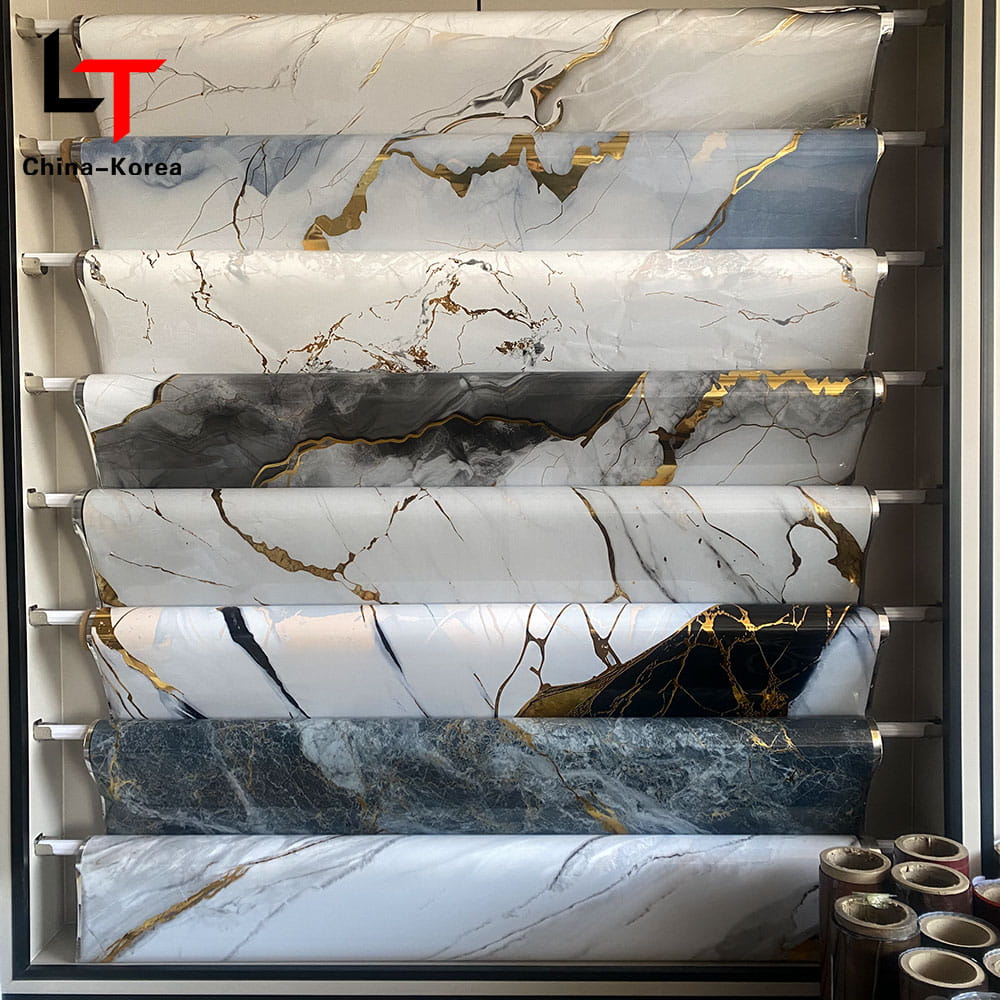 3D 5D Printing Lamination Heat Transfer Film PVC Furniture Dekorasyon Film Vacuum Press Foil para sa Door Wall Panel WPC UV Board