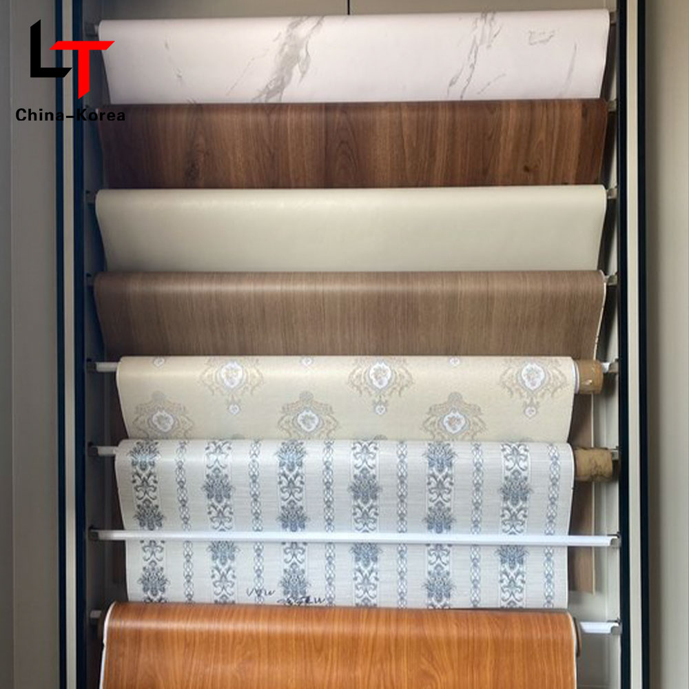 3D 5D Printing Lamination Heat Transfer Film PVC Furniture Dekorasyon Film Vacuum Press Foil para sa Door Wall Panel WPC UV Board