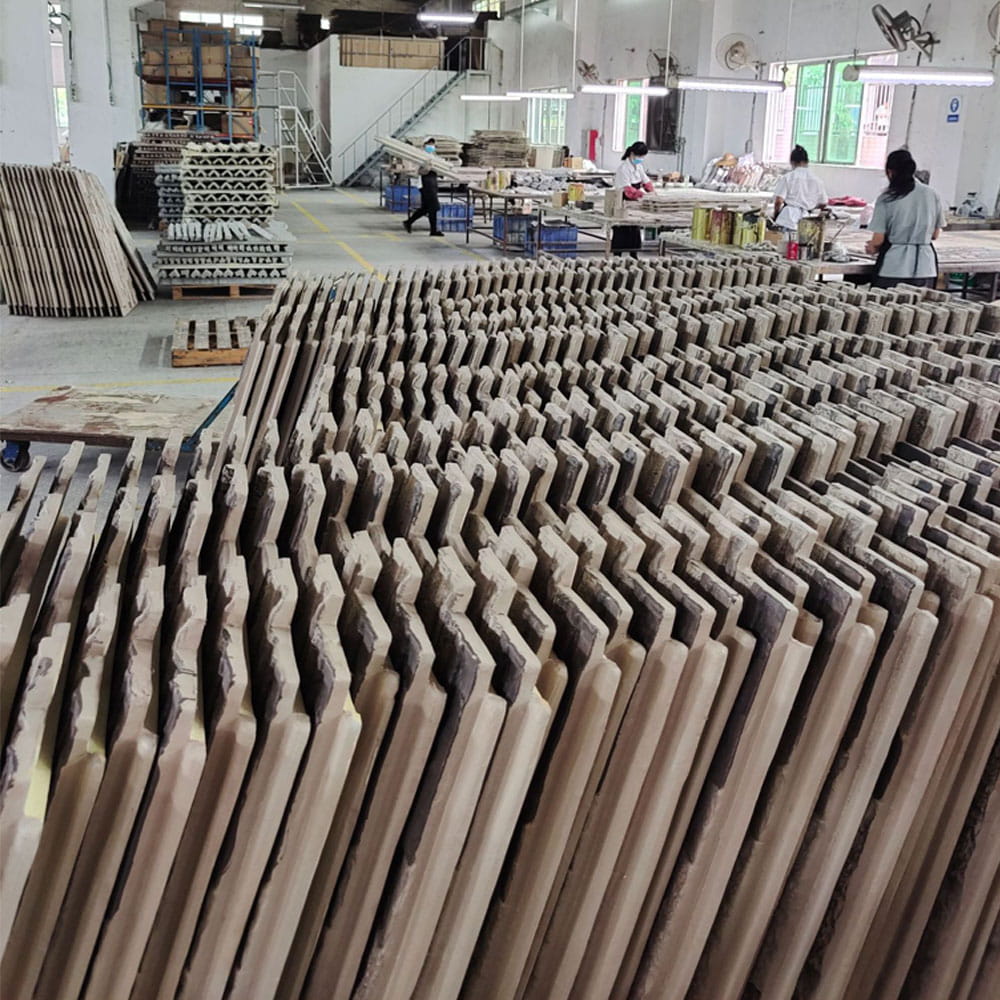 60*30cm Dekorasyon na Veneer Sheet Dekorasyon Faux Polyurethane Pu Stone Wall Panel Artipisyal na Stonee para sa Bahay