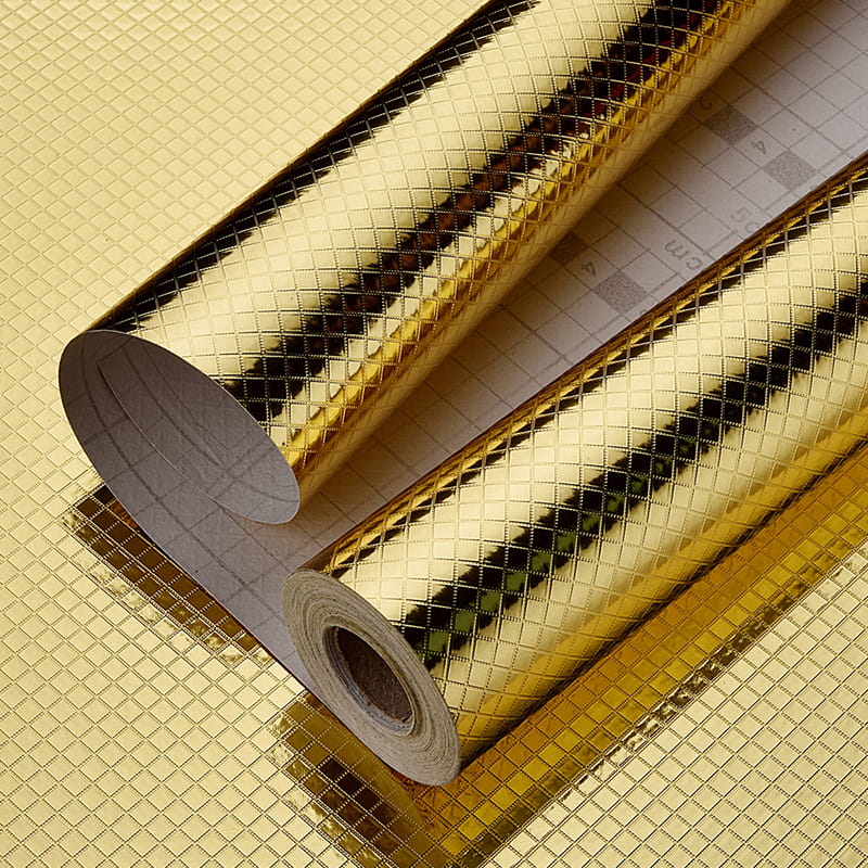 Self-adhesive Wall Stickers Wholesale Wallpaper, PVC Wall Sticker para sa Dining Room Bedroom Living Room Anti-collision Wallpaper