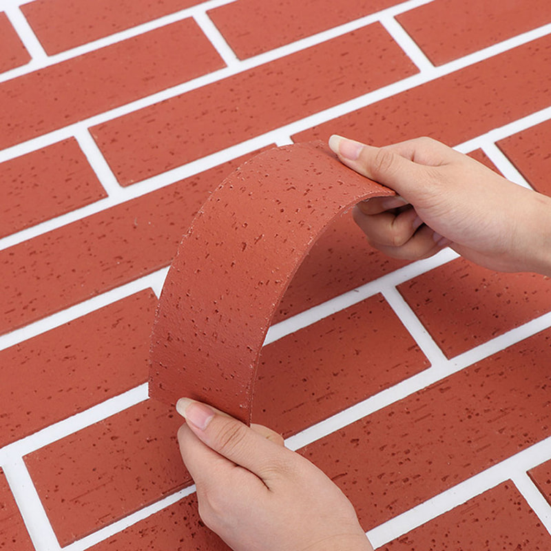 Makabagong Disenyo Hindi Masusunog Magaan na Mga Panel sa Pader Bagong Materyal na Malambot na Bato Cladding Flexible MCM Tile Linear Stone Wall Covering