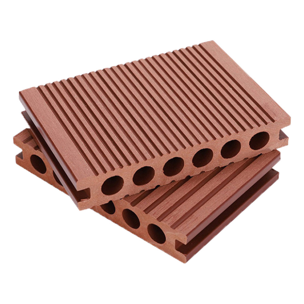 Interlock Wpc Outdoor Decking 3D Embossing Wood Grain Composite Decking Board Wood Plastic Texture Flooring