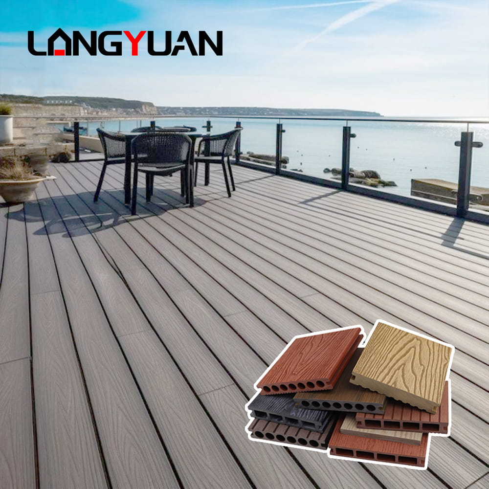 Snap sa DIY Floor Outdoor Waterproof Wpc Patio Composite Engineered Flooring Interlocking Decking Tile Boards