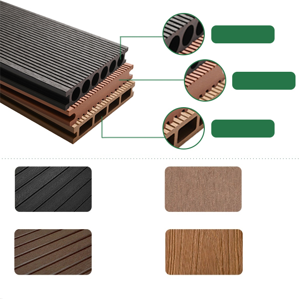 Snap sa DIY Floor Outdoor Waterproof Wpc Patio Composite Engineered Flooring Interlocking Decking Tile Boards