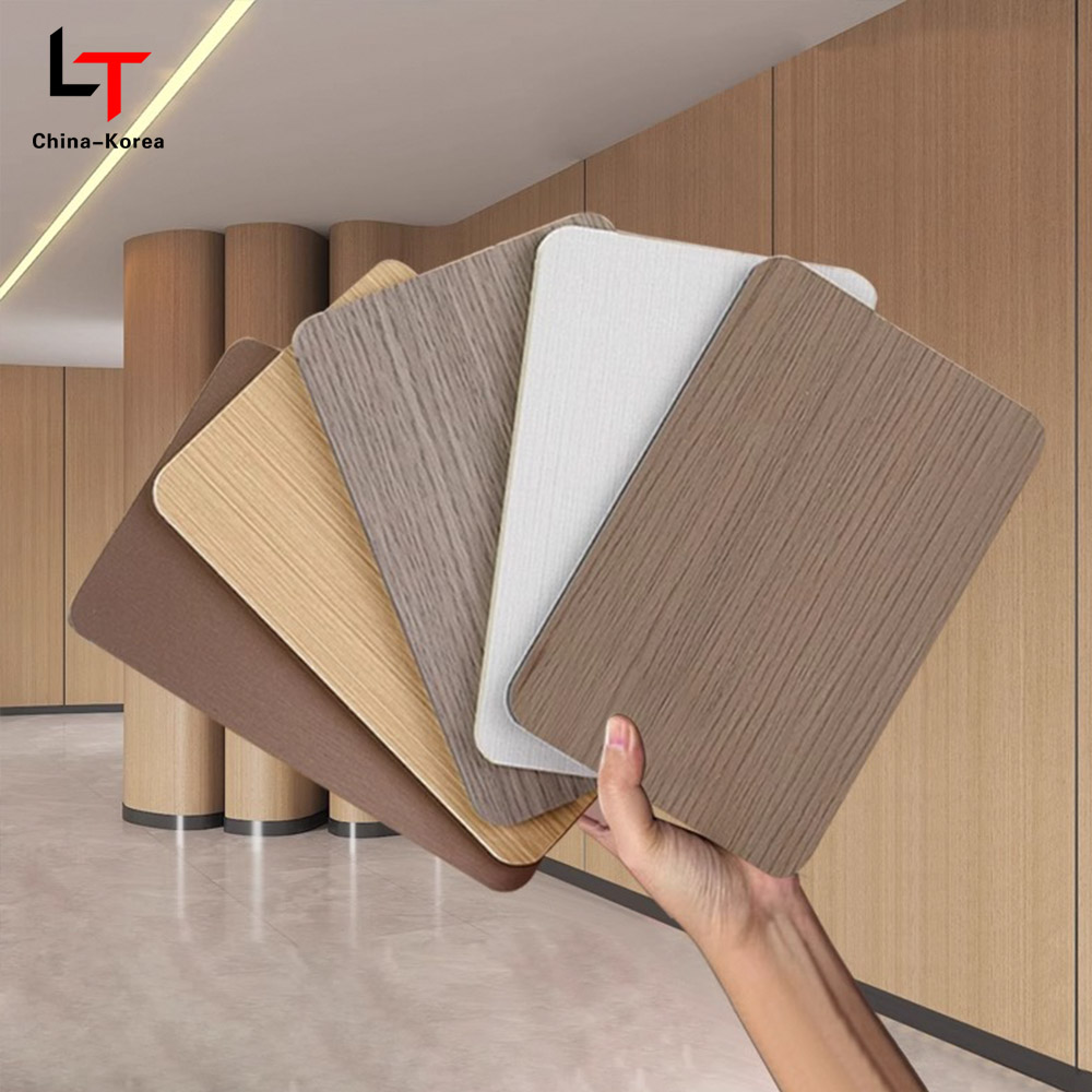 Wood Veneer PVC Wall Panels
